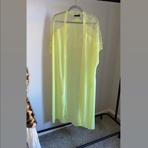 ASTR Bright Yellow Kimono